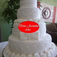 Dona Joaninha bolo de casamento dos sonhos
