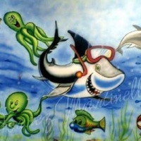 Painel Fundo do Mar