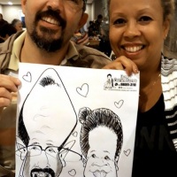 Caricaturas ao Vivo