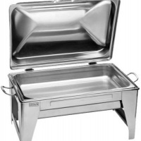 Réchaud de Inox com 1 cuba em Banho Maria