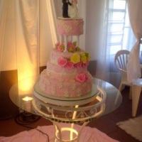 Bolo de Casamento Salão Dirce Arruda