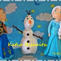 Frozen em biscuit