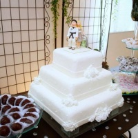 Bolo de Pasta Americana Casamento