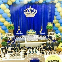 Aniversário: Tema Coroa.
