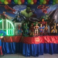 Os herois, liga da justiça no tradicional de toalha,também em cubos informar bairro para um orçament