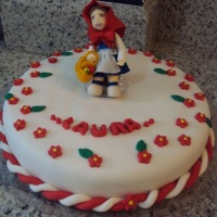 Bolo Chapeuzinho Vermelho