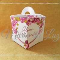 Lembrancinha de Casamento Caixinha Personalizada
