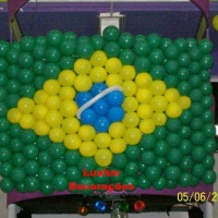bandeira de bolas
