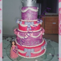 Bolo 15 Anos - Princesa
