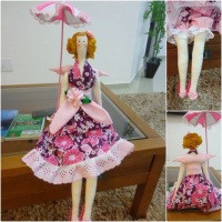 Tilda para decoração de quarto ou vitrine