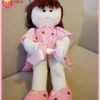 Boneca para centro de mesa - 50cm