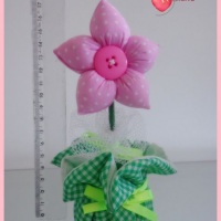 Flor para lembrancinha 17cm