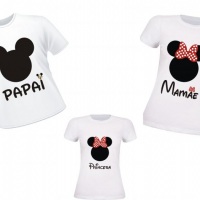 Camiseta branca poliéster - Adulto/Infantil (P/M/G/GG)