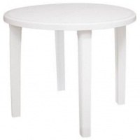 mesa de plastico branca