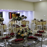 Salão decorado