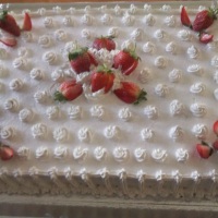 Bolo de Morango