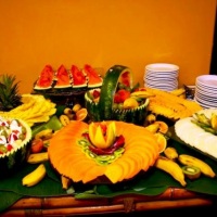 mesa de frutas