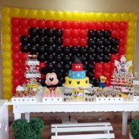 Decoração Mickey Mouse Provençal / Clean