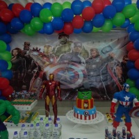 Decoração Os Vingadores Provençal / Clean