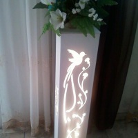 Coluna em MDF