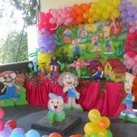 Decoração Crianças Diante do Trono