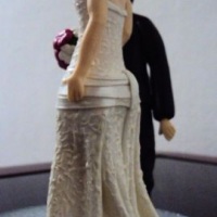 vestido off white
