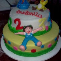 BOLO GALINHA PINTADINHA