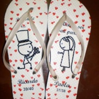 Modelo de Chinelo Personalizado