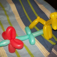 lindas esculturas de balões !!!