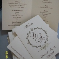 cardápio para mesa