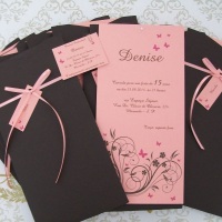convite debutante Denise