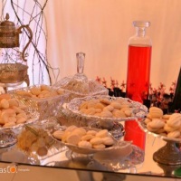 Buffet de doces finos e tradicionais