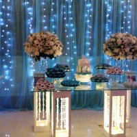 Decoração 15anos Tifany Cristal
