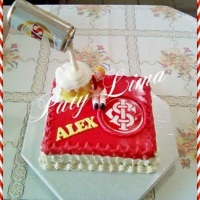 Bolo personalizado - Inter
