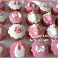 Cupcakes para Chá de Fraldas -