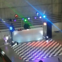 nosso som e luz festa Neon