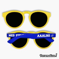 óculos personalizado - redondo - gravação nas hastes