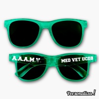 óculos personalizado - transparentes - gravação nas hastes