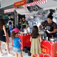 Carrinho de pipoca e algodão doce sétima festas