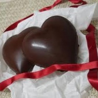 Coração de Chocolate Recheado