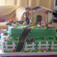 bolo fazendinha