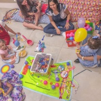 Recreação Baby. Destinada a receber bebês de até 2 aninhos, esse é um momento gostoso, com atividade