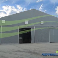 REFRESCARE - Climatização de Galpões de Lona. Aluguel de Climatizadores e Exaustores para Galpões Lo