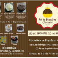 Cardápio completo Rei do Brigadeiro Gourmet
