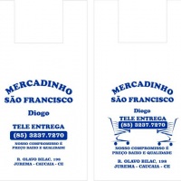 sacola tipo camiseta