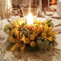 decoração mesa jantar