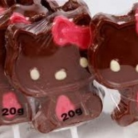 pirulitos de chocolates