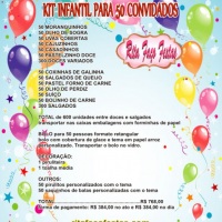 KIT VAMOS COMEMORAR
para 30,40,50,75,100
