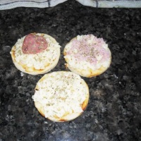 mini pizzas para buffet