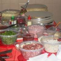 bancada para rodizio em domicilio